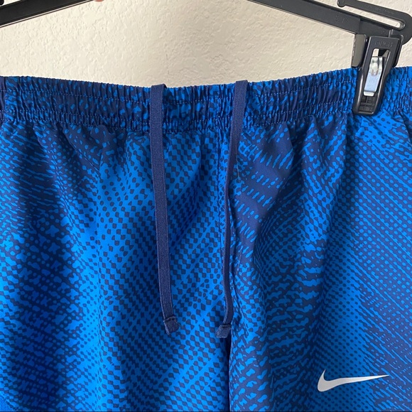 Blue Nike Dri-Fit lined Shorts SZ Small - Picture 7 of 8